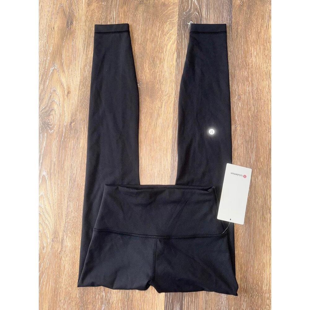 Lululemon Wunder Train High Rise 28” Black Size 4 NWT